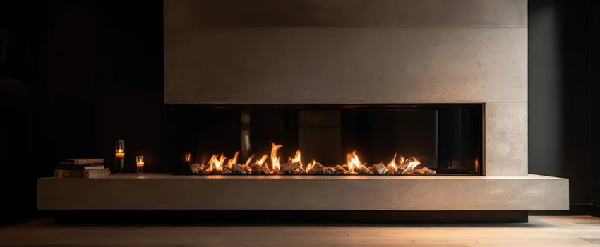 Gas Fireplace Ember Bed Design Services in Sherwood, Arkansas