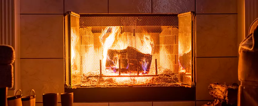 Mendota Hearth Landscape Fireplace Installation in Sherwood, Arkansas