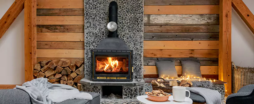 Thelin Hearth Products Direct Vent Gas Stove Fireplace Inspection in Sherwood, Arkansas